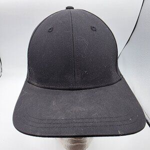 Lululemon Black Adjustable Snapback Hat Unisex OS Classic Fit Casual Sportswear